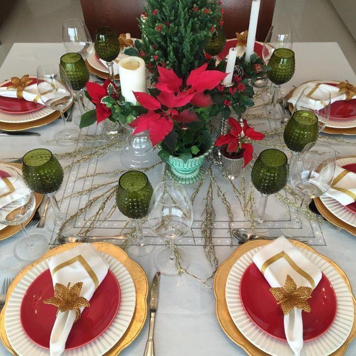 Mesa De Natal Ideias E Fotos Para Inspirar A Sua Decora O