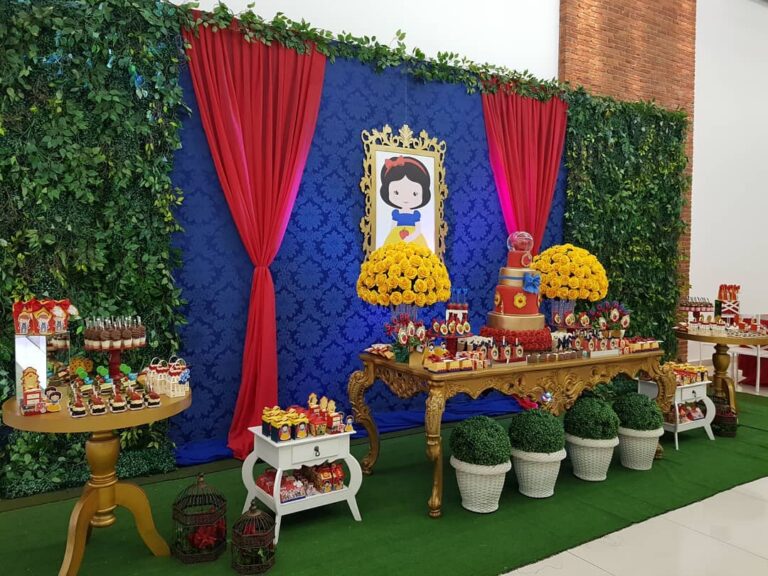 Festa Branca De Neve Ideias E Tutoriais Para Uma Festinha Encantada