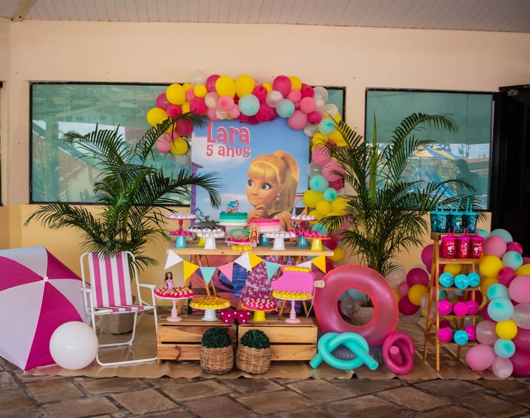 Festa Da Barbie 75 Fotos E Vídeos Incríveis Para Arrasar Na Decoração 3128