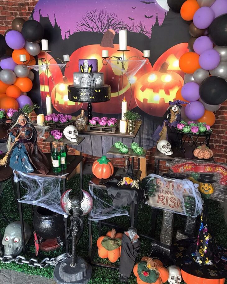 Festa De Halloween 80 Dicas De Decoração Como Organizar E Tutoriais 