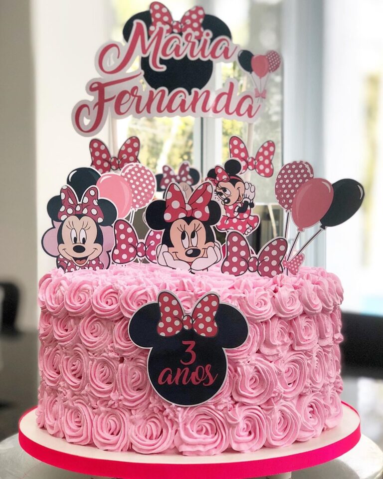 Bolo Da Minnie Fotos Lindas Passo A Passo Para Uma Festa Graciosa