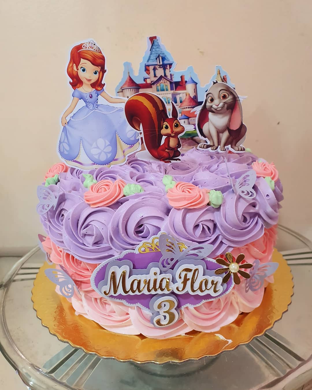 Bolo princesa lilás  Cake, Desserts, Food