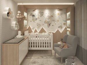 Adesivos para quarto de bebê: 55 ideias fofas e singelas