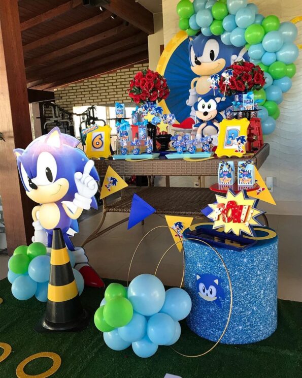 Festa Sonic Decora Es Lind Ssimas Que V O Encantar Os Pequenos