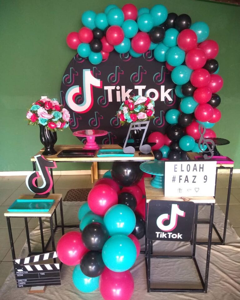 Festa Tik Tok: 20 fotos para você se inspirar e copiar + tutoriais