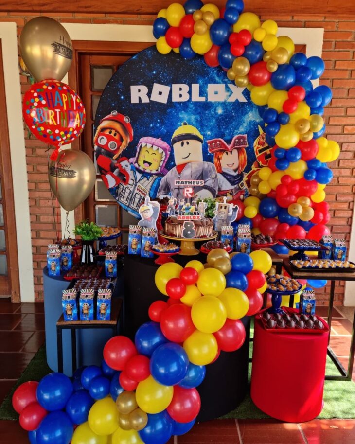 75 ideias de Festa Roblox  roblox, festa, aniversario
