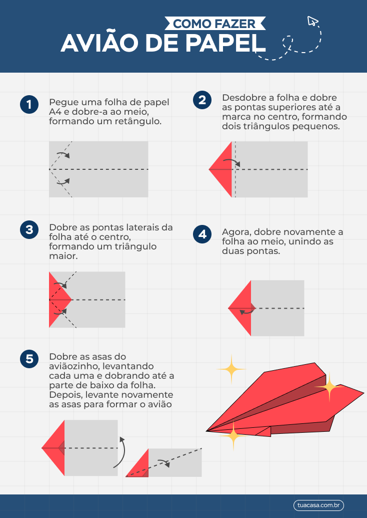 Simplicidade Que Diverte Como Fazer Avião De Papel 9872